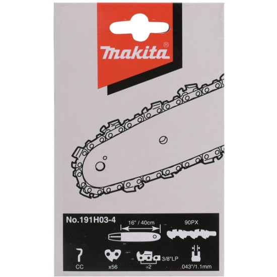Lanț fierăstrău Makita 40 cm, 3/8”, 1,1 mm, 56 zale 191H03-4