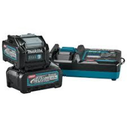 Kit acumulatori Makita XGT Li-Ion 40Vmax, 2x4Ah, încărcător rapid DC40RA 191L77-9 Kit acumulatori Makita XGT Li-Ion 40Vmax, 2x4Ah, încărcător rapid DC40RA 191L77-9
