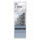 Set 5 burghie Bosch HSS PointTeQ cu prindere hexagonală 2-6 mm, 2607002824