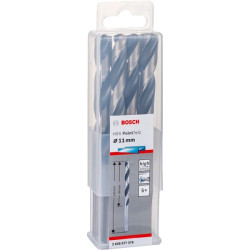 Set 5 burghie metal Bosch HSS PointTeQ 11 mm 2608577278 Set 5 burghie metal Bosch HSS PointTeQ 11 mm 2608577278