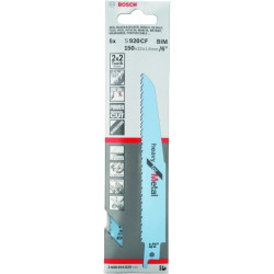 Set 5 panze Bosch S 920 CF Heavy for Metal, 150 mm, cod 2608654820