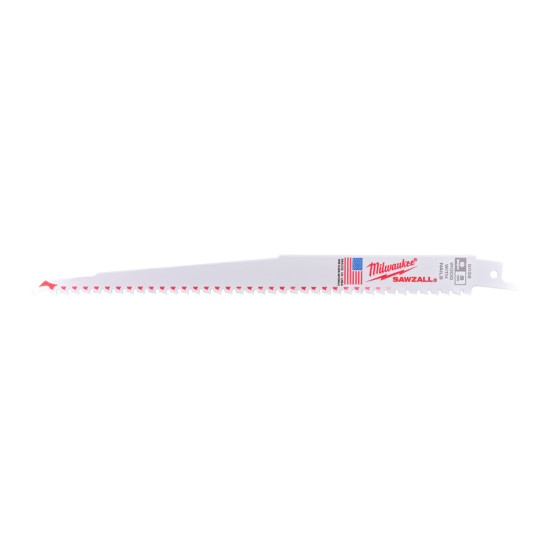 Set 5 panze sabie Milwaukee 230 mm 5 TPI BiMetal Co pentru lemn si plastic 48005036