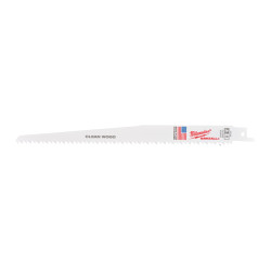 Set 5 panze sabie Milwaukee 230 mm 6 TPI pentru lemn si plastic 48475016 Set 5 panze sabie Milwaukee 230 mm 6 TPI pentru lemn si plastic 48475016
