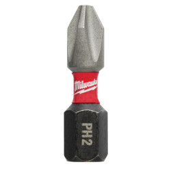 Bit Milwaukee Shockwave PH2 25 mm 4932430852 Bit Milwaukee Shockwave PH2 25 mm 4932430852