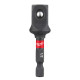 Adaptor de impact Milwaukee 1/4 inch Hex la 1/2 inch patrat 4932478803