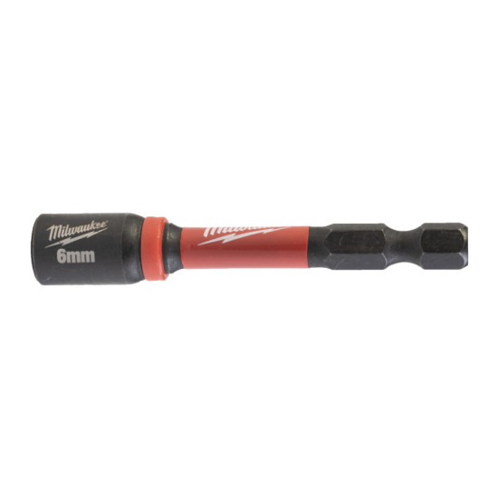 Cheie tubulara magnetica Milwaukee Shockwave HEX 6 x 65 mm 4932492435
