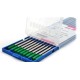 Electrozi pentru wolfram WP, Abicor Binzel, 1.6 x 175 mm, 700.0007 Electrozi pentru wolfram WP, Abicor Binzel, 1.6 x 175 mm, 700.0007