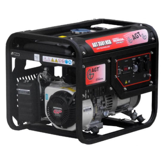 Generator de curent monofazat AGT 3501 HSB TTL, Motor HONDA GP 200