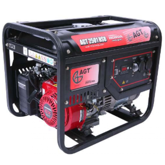 Generator de curent AGT 2501 HSB, Motor HONDA GX 160
