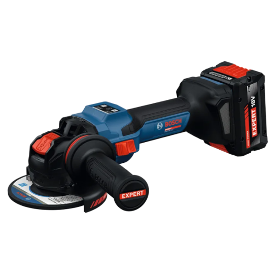 Polizor unghiular cu acumulator BOSCH EXPERT EXWX18V-15S (SOLO), 06019M6100 