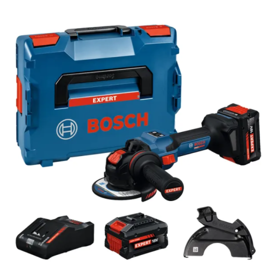 Polizor unghiular cu acumulator BOSCH EXPERT EXWX18V-15S, 06019M6101