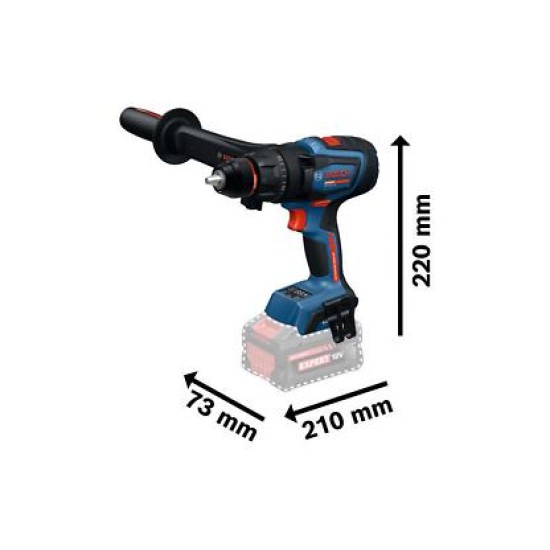 Masina de gaurit si insurubat BOSCH EXPERT EXSB18V-150 (SOLO), 06019R3200