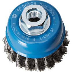 Perie de sarma oala Bosch, 75 x 0.3mm, otel, 2608622098