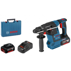 Ciocan rotopercutor cu acumulator cu SDS plus Bosch GBH 18V-26 Professional, în cutie de transport
