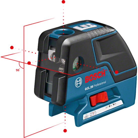 Nivelă laser multifuncţională BOSCH GCL 25