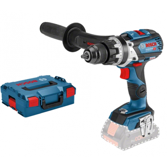 Masina de gaurit cu percutie BOSCH GSB 18V-110 C Professional, cu 2 x acumulator litiu-ion de 5,0 Ah