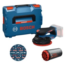 Slefuitor BOSCH cu excentric cu acumulator, EXPERT EXEX18V-150-5 Professional, 0601372900