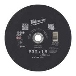 Disc de debitare inox Milwaukee, 230 x 1.9 mm, 4932479579