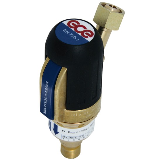 Opritor flacara GCE SAFE-GUARD-5 acetilena/propan regulator 0764456