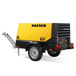 Motocompresor portabil Kaeser M27-7 FF diesel 7 bar 2.6 m³/min compresor aer industrial șantier