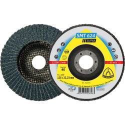 Disc lamelar frontal SMT624 Ø125mm granulatie 40, 322772 Disc lamelar frontal SMT624 Ø125mm granulatie 40, 322772