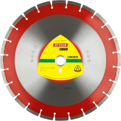 Disc diamantat de debitat mare potrivit pentru beton Klingspor DT 350 B Extra 350x25.4, 339830