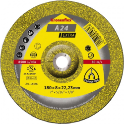 Disc de polizare Klingspor A 24 Extra Kronenflex, 150 x 6 x 22,23 mm, 235371 Disc de polizare Klingspor A 24 Extra Kronenflex, 150 x 6 x 22,23 mm, 235371