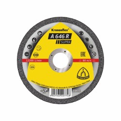 Disc taiere Klingspor A646 R Supra 230x1.9x22.23, forma h, 340943