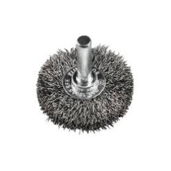 Perie rotundă Klingspor cu tijă, sârmă ondulată BRS 600 W, 358359