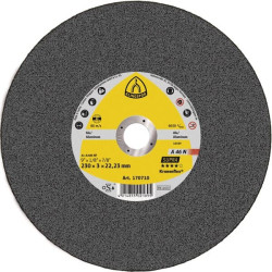 Disc de debitare Klingspor A 46 N Supra Kronenflex, 230 x 3 x 22,23 mm, 170710 Disc de debitare Klingspor A 46 N Supra Kronenflex, 230 x 3 x 22,23 mm, 170710