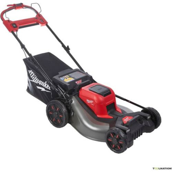 Mașină de tuns gazonul autopropulsată Milwaukee M18 FUEL M18 F2LM53-0, 2 × 18 V, lățime de tăiere 53 cm, fără acumulator și încărcător – 4933479584