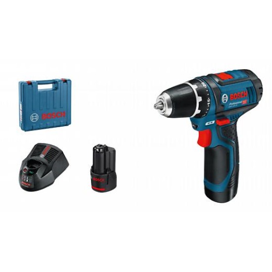 Masina de gaurit si insurubat cu 2 acumulatori BOSCH GSR 120-LI 