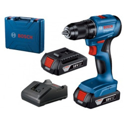 Bosch GSR 185-LI Masina de gaurit si insurubat 50Nm+ 2 acumulatori Li-Ion 18V, 2Ah + incarcator + Valiza profesionala - 4059952560120