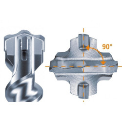 Burghiu Makita SDS-MAX Zentro Max 20x520x400 mm P-77827 Burghiu Makita SDS-MAX Zentro Max 20x520x400 mm P-77827