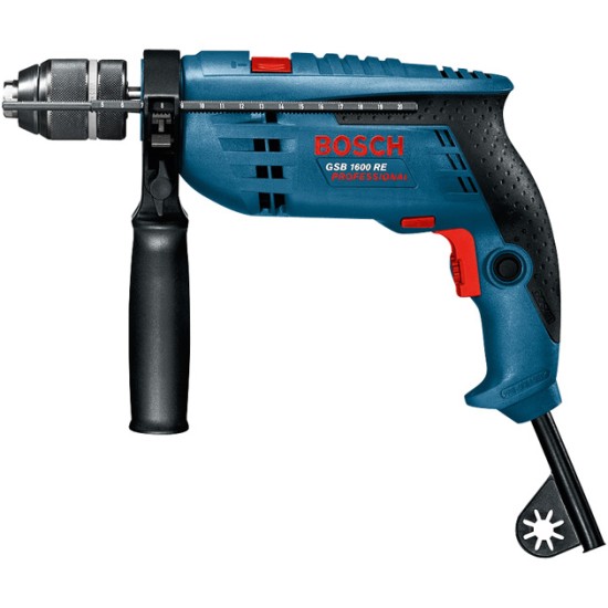 Masina de gaurit cu percutie BOSCH GSB 1600 RE Professional