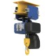 Electropalan cu lant PODEMCRANE, Bulgaria, CLF3, 2000 kg, 3m, cu carucior manual