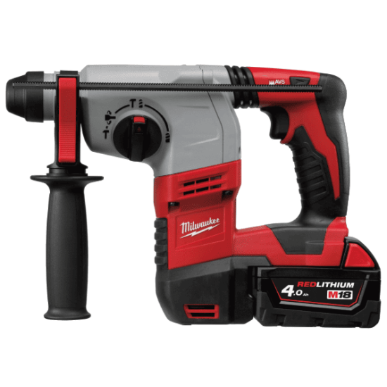 Ciocan rotopercutor SDS-Plus, Milwaukee HD18 H-402C, 18V, 2x4Ah, 24mm, 2.4J, 4933443468