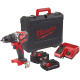 Masina de gaurit cu percutie cu acumulator Milwaukee M18 CBLPD-422C - 4933472116