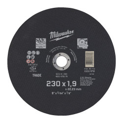Disc de debitare inox Milwaukee, 230 x 1.9 mm, 4932479579 Disc de debitare inox Milwaukee, 230 x 1.9 mm, 4932479579