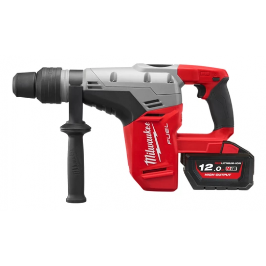 Ciocan rotopercutor SDS-max cu acumulator, Milwaukee M18 CHM-121C, 1 x 12Ah