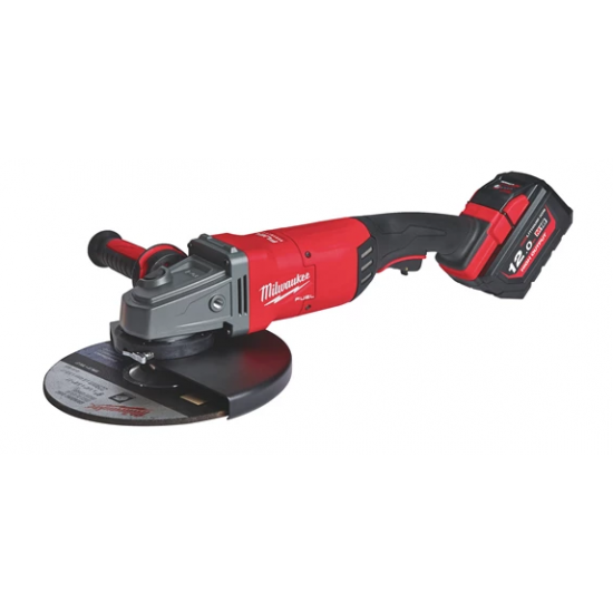Polizor unghiular cu acumulator, Milwaukee M18 FLAG230XPDB-121C