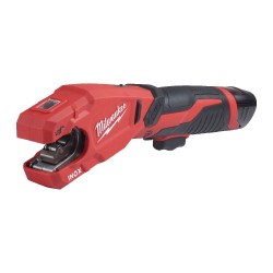 Masina de taiat tevi din inox Milwaukee M12™ RAPTOR™, model M12 PCSS-202C, 12V, 2 Ah, 4933479242