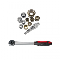 Cheie în trepte UNI cu clichet  Rothenberger