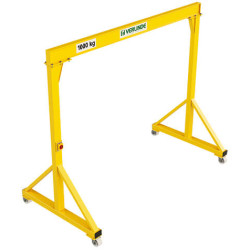 Gantries VGI – Portal manual cu grinzi I pentru sarcini intre 250 si 5000 kg