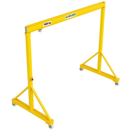 Macara Portal VGPS Manuală din Profil Tubular, 500–2000 kg
